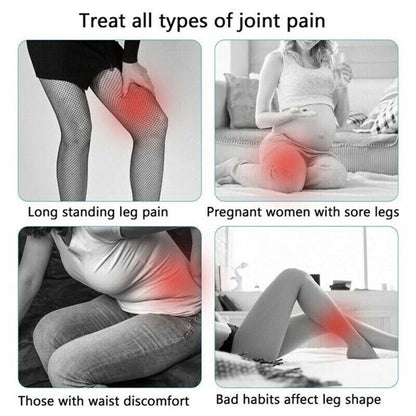 Legacy Leg & Knee Foam Support Pillow Soothing Pain Relief for Sciatica, Back, Hips, Knees, Joints